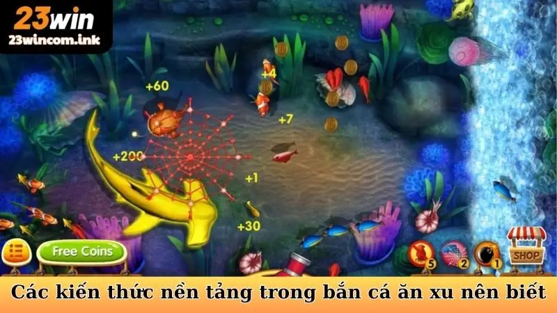 Bắn Cá Ăn Xu 23win - Xạ Thủ Cừ Khôi, Bội Thu Xu Vàng 7 Các kiến thức nền tảng trong bắn cá ăn xu nên biết