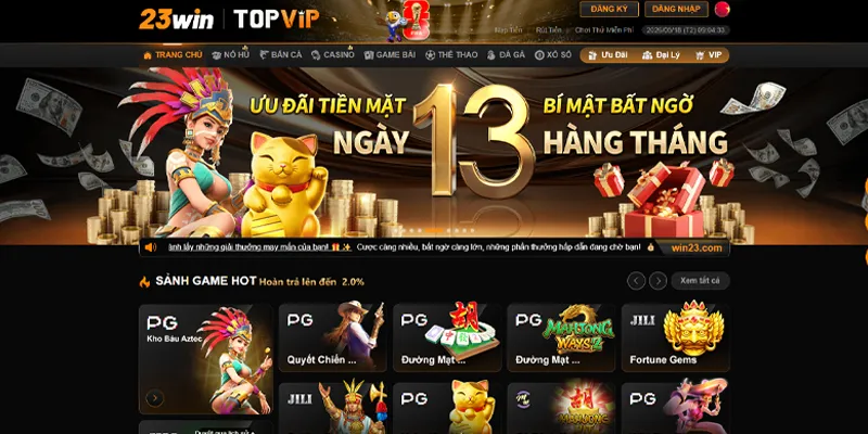 23WIN ⚜️ Link Trang Chủ 23win.com #1 Châu Á | Đăng ký +233K 34 Lịch sử tạo nên nhà cái số #1 Châu Á 23WIN